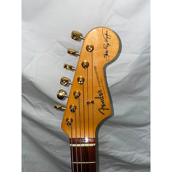 Used Fender Used Fender Artist Series Stevie Ray Vaughan Stratocaster 3 Color Sunburst Solid Body Electric Guitar