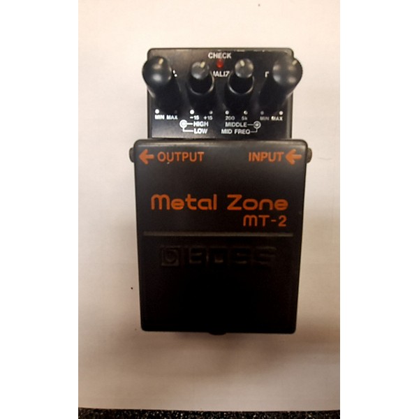 Used BOSS Used BOSS MT2 Metal Zone Distortion Effect Pedal