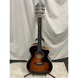 Used Taylor Used Taylor 224CEKDLX Tobacco Sunburst Acoustic Electric Guitar