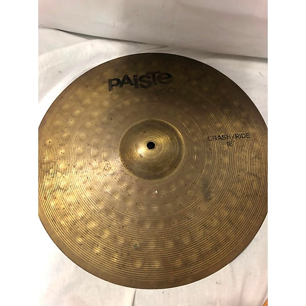 Used Paiste 18in 200 Crash/ride Cymbal