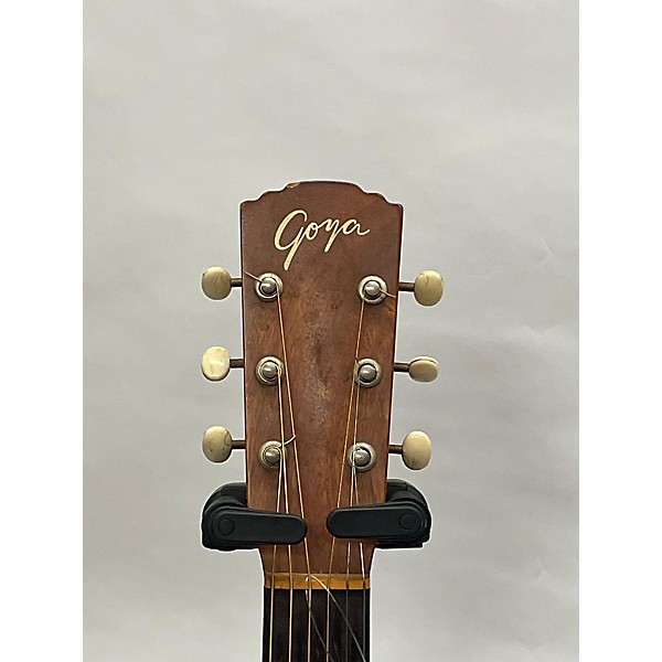 Vintage Goya Vintage 1965 Goya N-21 Walnut Acoustic Guitar