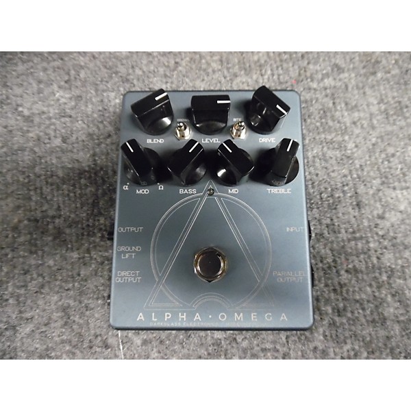 Used Darkglass Used Darkglass Alpha Omega Bass Preamp Bass Effect Pedal