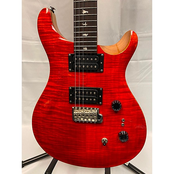 Used PRS Used PRS SE Custom 24 Red Solid Body Electric Guitar