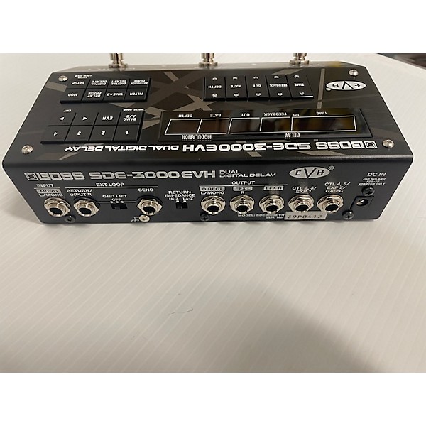 Used BOSS SDE-3000 EVH Effect Pedal