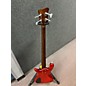 Used Warwick Streamer LX Trans Burgundy Red Electric Bass Guitar