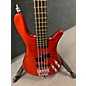 Used Warwick Streamer LX Trans Burgundy Red Electric Bass Guitar