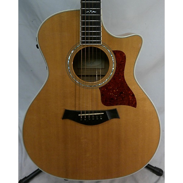 Used Taylor Used Taylor 614CE Natural Acoustic Electric Guitar