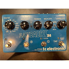 Used TC Electronic Flashback X4 Delay And Looper Effect Pedal