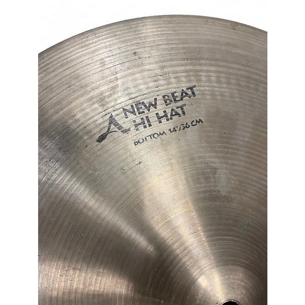 Used Zildjian Used Zildjian New Beat Hi Hat Bottom Cymbal