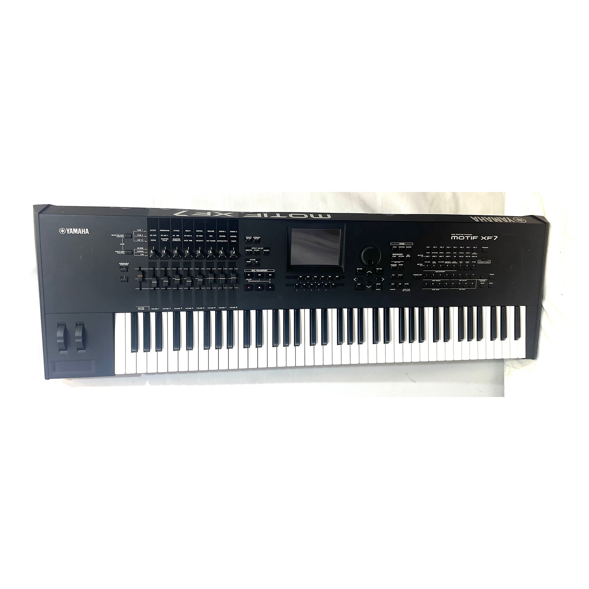 Used Yamaha Used Yamaha Motif XF7 76 Key Keyboard Workstation | Guitar  Center