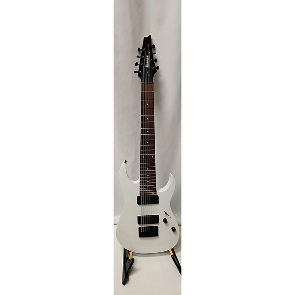 Used Ibanez Used Ibanez RG8 8 String White Solid Body Electric Guitar