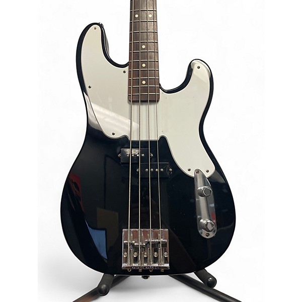 Used Fender Used Fender 60th Anniversary Precision Bass Black and White Electric Bass Guitar