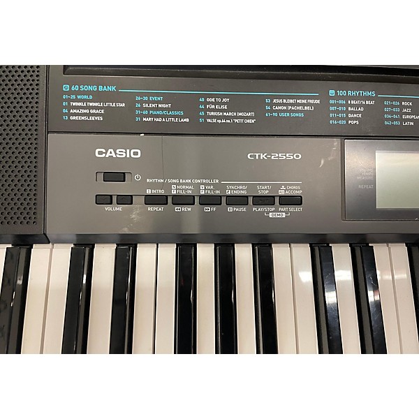 Used Casio CTK2550 Keyboard Workstation