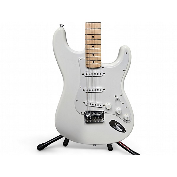 Used Squier Used Squier sonic stratocaster Alpine White Solid Body