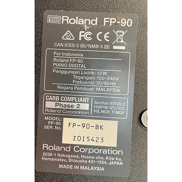 Used Roland Used Roland FP-90 Stage Piano