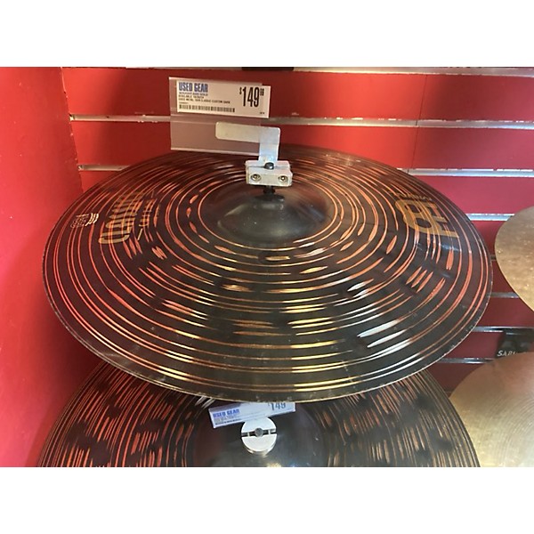 Used MEINL Used MEINL 18in CLASSIC CUSTOM DARK CRASH Cymbal