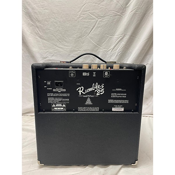 Used Fender Rumble 25 25W 1x10 Bass Combo Amp