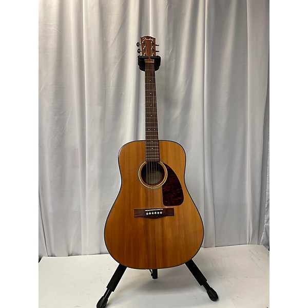 Used Fender CD140S Dreadnought Acoustic Guitar Natural Guitar Center