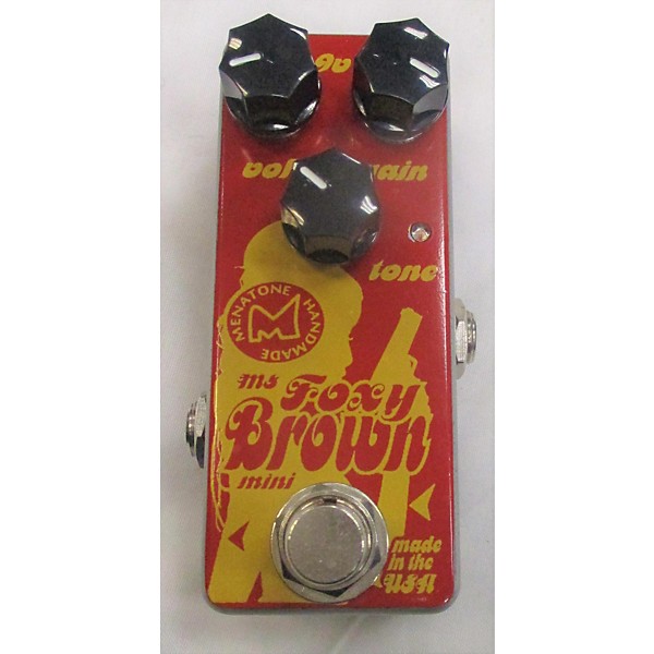 Used Menatone Ms. Foxy Brown Effect Pedal