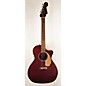 Used Fender Used Fender Newporter Player Trans Red Acoustic Electric Guitar thumbnail