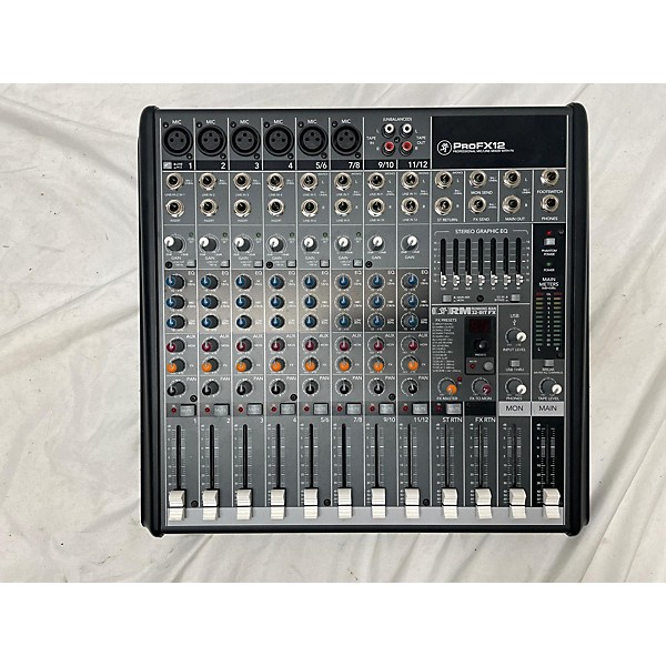 Used Mackie PROFX12 Unpowered Mixer