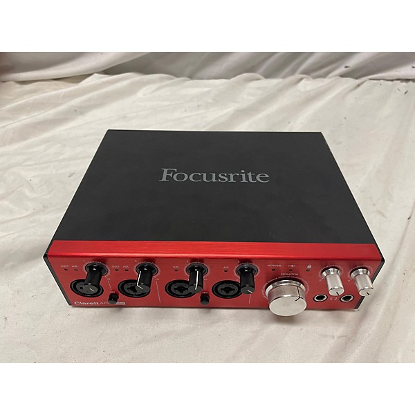 Used Focusrite Clarett 4Pre Audio Interface