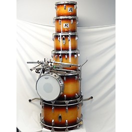 Used BOSS Used Rogers 7-Piece Kit 7 piece Drum Kit Sunburst Drum Kit