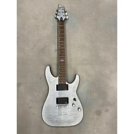 Used Schecter Guitar Research Used Schecter Guitar Research C1 Platinum White Solid Body Electric Guitar