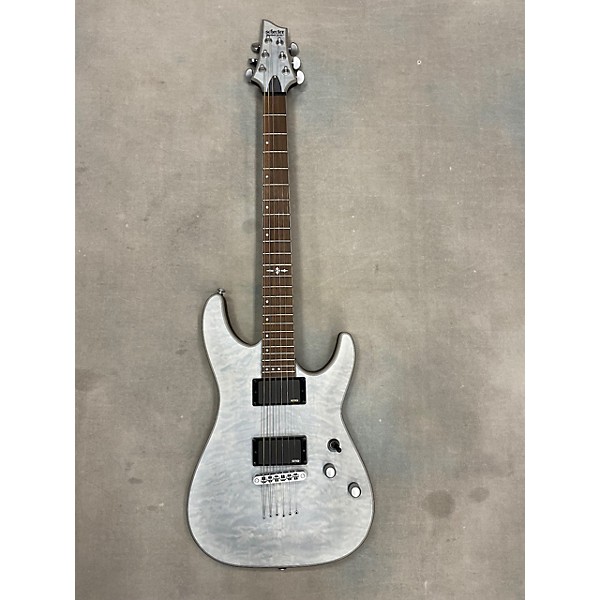 Used Schecter Guitar Research Used Schecter Guitar Research C1 Platinum White Solid Body Electric Guitar