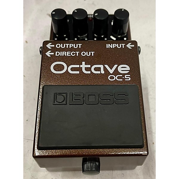 Used BOSS OC5 OCTAVE Effect Pedal