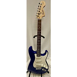 Used Squier Used Squier Affinity Stratocaster Blue Solid Body Electric Guitar