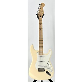 Used Fender Used Fender Artist Series Jimmie Vaughan Tex-Mex Stratocaster Cream Solid Body Electric Guitar