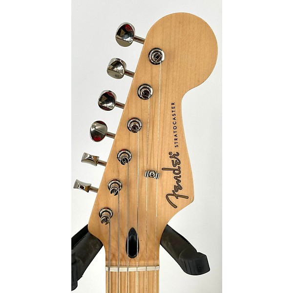 Used Fender Used Fender Artist Series Jimmie Vaughan Tex-Mex Stratocaster Cream Solid Body Electric Guitar