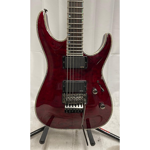 Used ESP Used ESP LTD MH-1000 DELUXE CHERRY RED Solid Body Electric Guitar