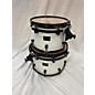 Used Spaun Used Spaun 5 piece Custom Black And White Drum Kit