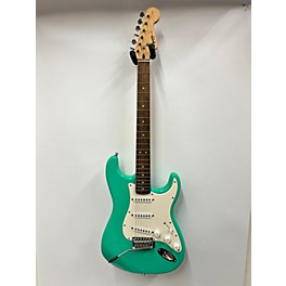 Used Squier Used Squier Bullet Stratocaster Green Solid Body Electric Guitar