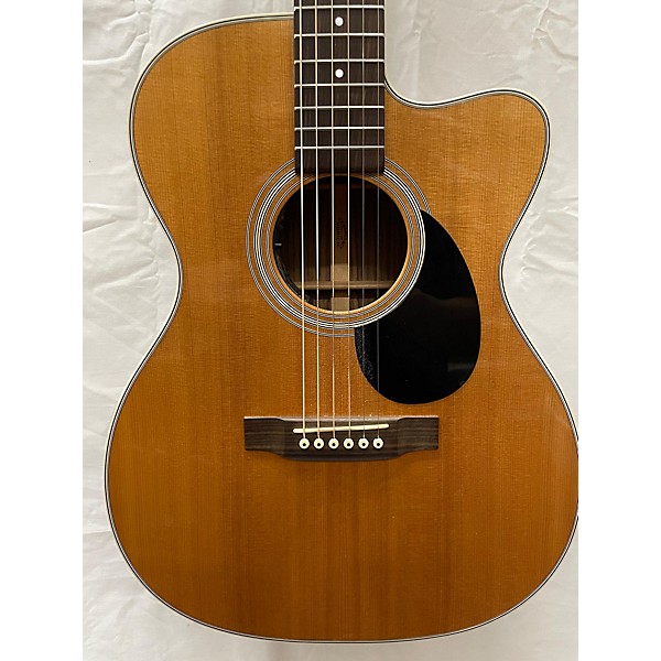 Used Martin Used Martin OMC28E Natural Acoustic Electric Guitar