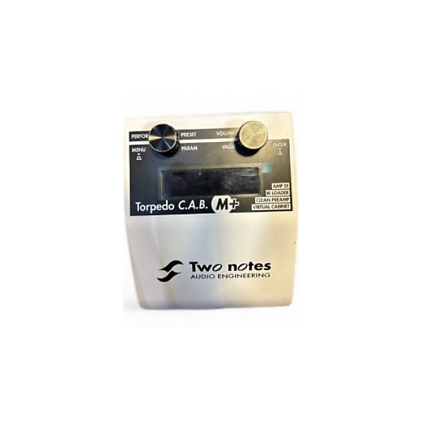 Used Two Notes AUDIO ENGINEERING Used Two Notes AUDIO ENGINEERING Torpedo C.A.B. M+ Pedal