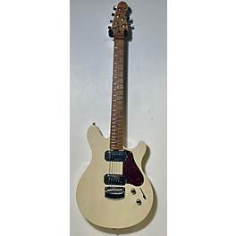 Used Ernie Ball Music Man Used Ernie Ball Music Man Valentine Trans Blonde Solid Body Electric Guitar