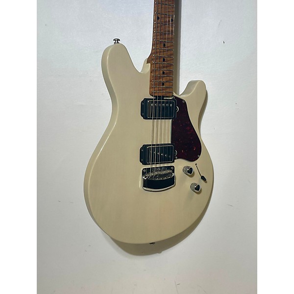 Used Ernie Ball Music Man Used Ernie Ball Music Man Valentine Trans Blonde Solid Body Electric Guitar