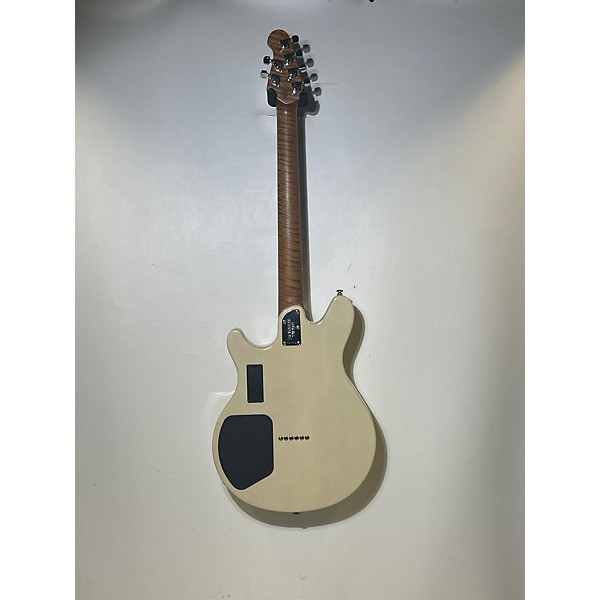 Used Ernie Ball Music Man Used Ernie Ball Music Man Valentine Trans Blonde Solid Body Electric Guitar