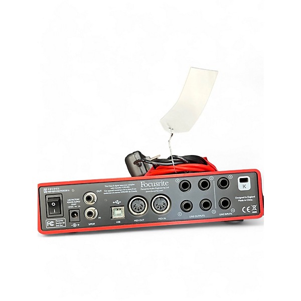 Used Focusrite Used Focusrite Scarlett 6i6 Gen 2 Audio Interface