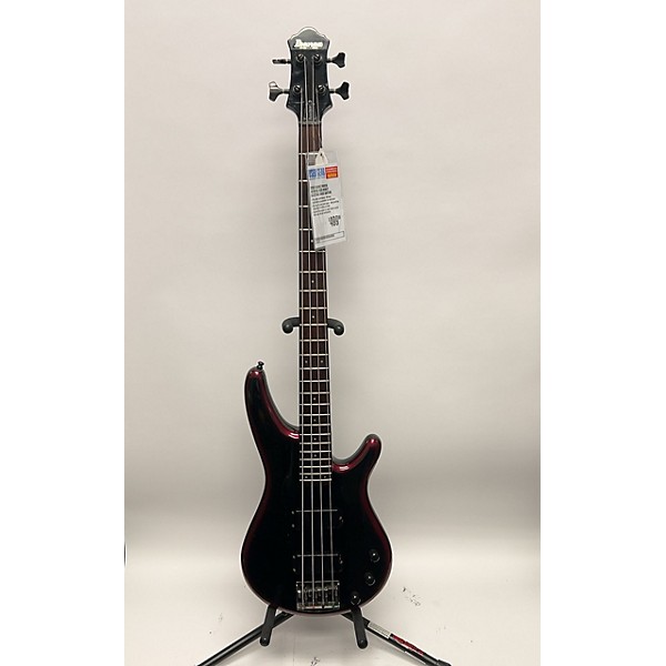 Used Ibanez Used Ibanez RB850 Reverse Red Burst Electric Bass Guitar