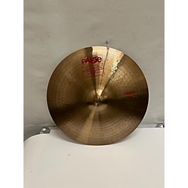 Used Paiste Used Paiste 17in 2002 Crash Cymbal