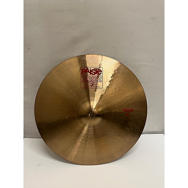 Used Paiste Used Paiste 18in 2002 Crash Cymbal