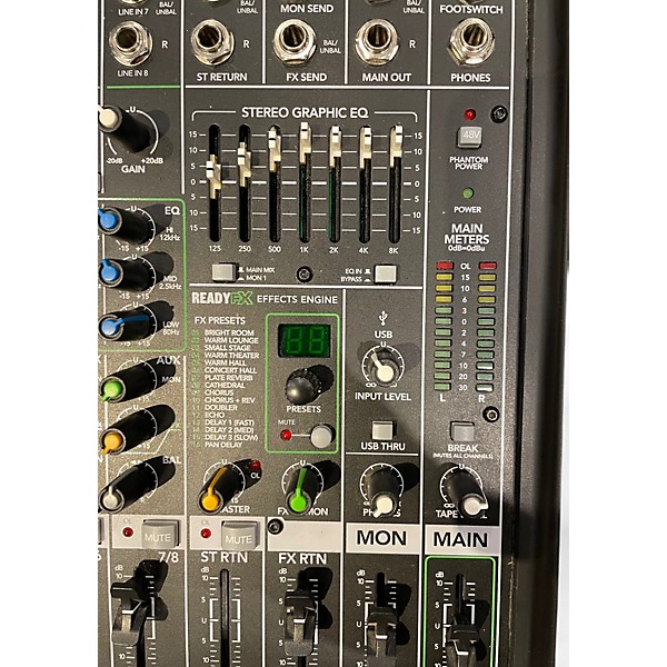 Used Mackie Used Mackie PROFX8 Unpowered Mixer