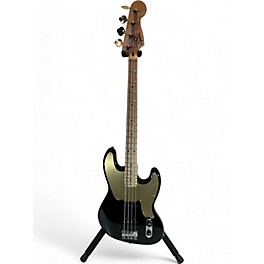 Used Squier Used Squier Paranormal Jazz Bass 54 Black And Gold Electric Bass Guitar