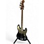 Used Squier Used Squier Paranormal Jazz Bass 54 Black And Gold Electric Bass Guitar thumbnail