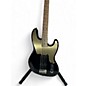 Used Squier Used Squier Paranormal Jazz Bass 54 Black And Gold Electric Bass Guitar