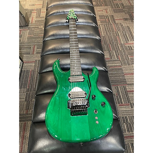 Used Carvin Used Carvin DC727 Trans Green Solid Body Electric Guitar